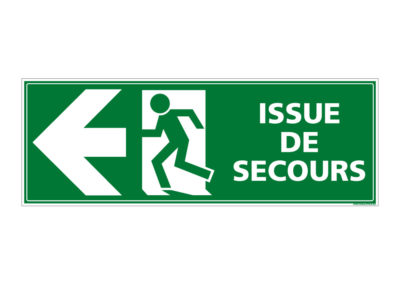 Signalisation issue secours